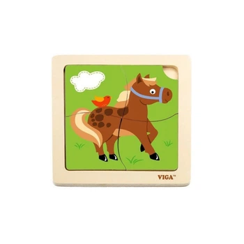 Пазл Viga Toys Лошадь [103905]