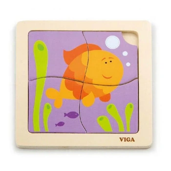 Пазл Viga Toys Рыбка [103911]