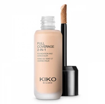 Тональний крем Kiko Milano Full Coverage 2-In-1 Foundation & Concealer Neutral 10 25мл