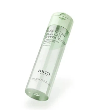 Двофазна міцелярна вода KIKO MILANO new pure clean micellar biphase water 200мл