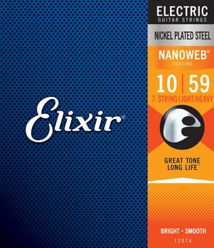 Набор струн для электрогитары Elixir EL NW LH 7 strings