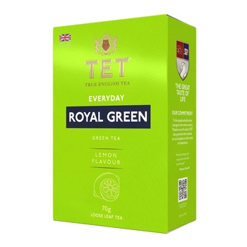 Чай Тет Everyday Royal Green лимонный 70 г, (5060846024146)
