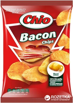 Чипсы Chio Chips со вкусом бекона 75 г (0.075 кг) (5900073000769)