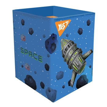 Стакан для письменных принадлежностей Space картон YES (708218)