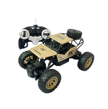 Радиоуправляемая машинка Багги Rock Crawler 4WD, 2.4 ГГц, 1:18 золотая
