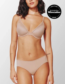 Бюстгальтер Thirdlove 24/7 Classic Uplift Plunge Bra - бежевый - 65G