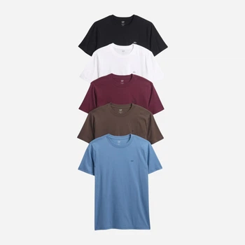 Zestaw koszulek męskich bawełnianych 5 szt.