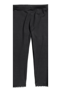 Лосини H&M Basic чорний WDBFR017 146