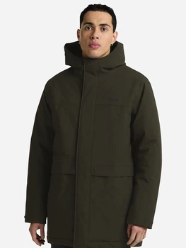 Парка мужская Jack Wolfskin Cold Camp Coat M A65022-E0205 L Хаки (4064886514545)