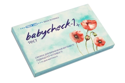 Тест для определения беременности "BABYCHECK-1+" №25 (B-1+№25)