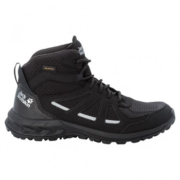 Ботинки Jack Wolfskin Woodland 2 Texapore Mid W 40 Черный (1109-4064993194463)