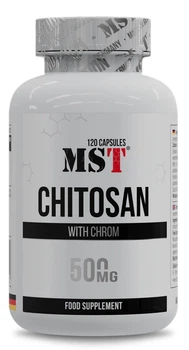 MST® Хітозан з Хромом 500 мг - 120 капсул (4260641165660)