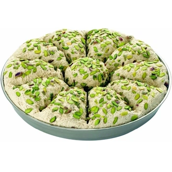 Халва тахинная (кунжутная) с фисташками упаковка 300 г (0,3 кг)