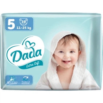 Подгузники Dada Extra Soft 5 (11-25 кг) 39 шт