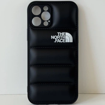 Чохол пуховик The North Face Series Case для Apple iPhone 12 Pro, Чорний