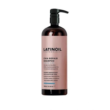 Шампунь восстанавливающий с маслом чиа Latinoil Chia Repair Shampoo 985 мл