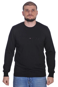 Свитшот с вышивкой Tommy Hilfiger 24-24K-6010 XL чёрный