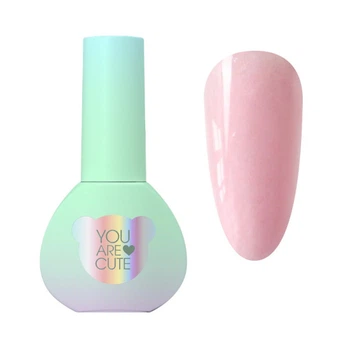 Жидкий гель You Are Cute Bottle Gel 12 для укрепления и моделирования с шиммером 5 мл