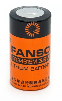 Батарейка литиевая Fanso ER34615M STD, R20/D, 3.6V, 13Ah, LiSOCl2, высокотоковая
