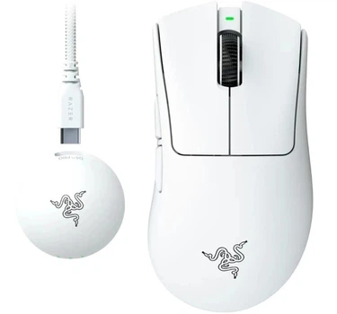 Мышь Razer DeathAdder V4 PRO Wireless/USB White (RZ01-05330200