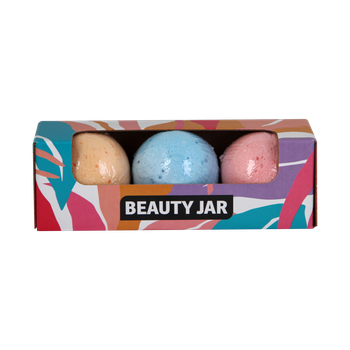 Набор бомбочек для ванн 3 штуки Beauty Jar 390 г 4751030836454