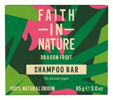 Натуральный твердый шампунь Faith in Nature Dragon Fruit Shampoo Bar с фруктом дракона 85 г (708002305702)