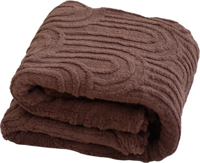 Плед Soho Rainbow Cocoa жаккардовый флис Полуторный 150х200 см (1 Rainbow Cocoa)