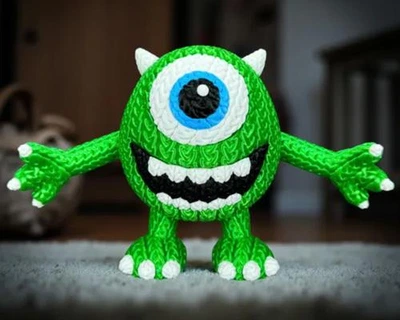 Фігурка Майк Вазовскі Mike Wazowski з Корпорації Монстрів Monsters Inc – 3D друкований сувенір