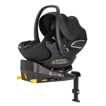 Дитяче Автокрісло+база CARRELLO Vega (CRL-14101/2 Absolute Black) i-Size 40-87см ISOFIX з обертанням