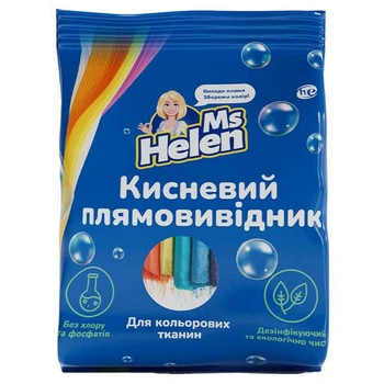 Кисневий засоб для виведення плям для кольорових тканин Ms Helen 900 г