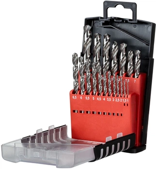 Набор сверл по металлу Ultra 1.0-10.0 мм 19 шт (1191712)