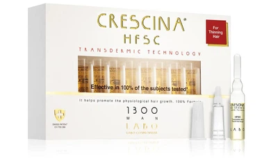 Засіб для стимулювання росту волосся Crescina Transdermic 1300 Re-Growth для чоловіків 20x3,5 мл