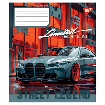 Зошит шкільний YES, 24 аркуша, Street legend, лінія, (767908)