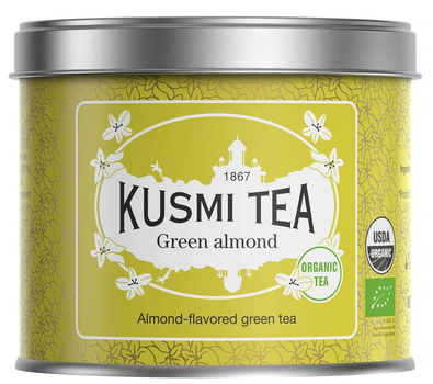 Herbata sypana Kusmi Tea Green Almond 100 g (3585810095356)
