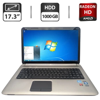 Ноутбук HP Pavilion dv7-6c30eg / 17.3" (1600x900) TN / Intel Core i7-2670QM (4 (8) ядра по 2.2 - 3.1 GHz) / 6 GB DDR3 / 1000 GB HDD / AMD Radeon HD 6770M, 1 GB GDDR5, 128-bit / WebCam / DVD-ROM б/у