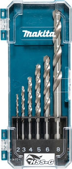 Zestaw wierteł Makita HSS-G 6 szt D-75742 (88381597234)