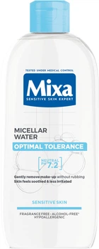 Міцелярна вода Mixa Optimal Tolerance для чутливої шкіри 400 мл (3600550932782)
