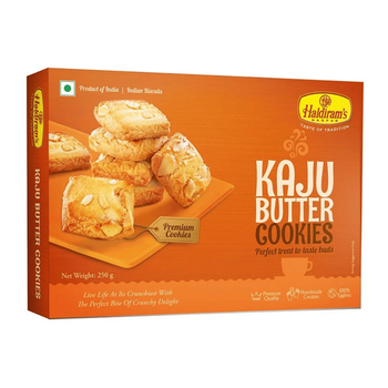 Печиво з кешʼю Kaju Butter 250г Haldiram’s 8904004416336