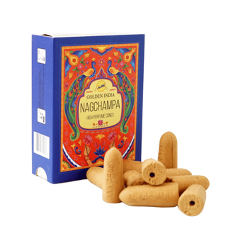 Аромаконус обратного потока Наг Чампа Back Flow cones Nag Champa 10 шт. в уп. Sreevani 8906037224728