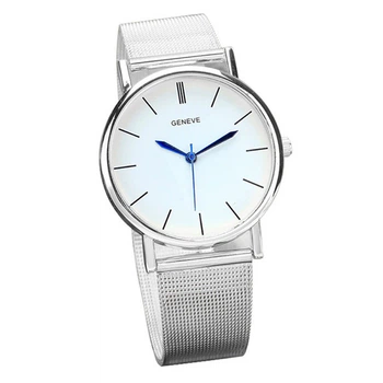 Жіночий наручний годинник Geneva Steel Silver ( 17422 )