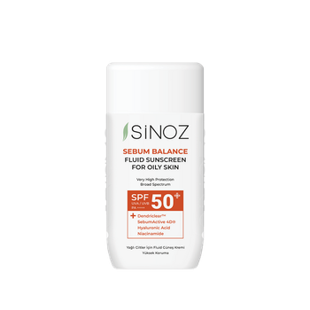 Флюїд для обличчя сонцезахисний SINOZ Sebum Balance для жирної шкіри SPF50+ 50 мл (307050)