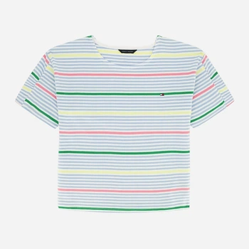 Підліткова футболка для дівчинки Tommy Hilfiger 64654930 158 см Різнокольорова (1159843125)