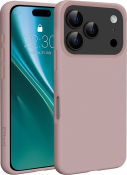 Панель Etteri Silicone Mag для Apple iPhone 17 Pro Light Pink (5907504557090)