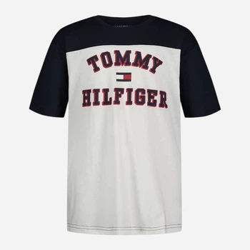 Подростковая футболка для мальчика Tommy Hilfiger 575346377 140 см Синяя (1159843100)