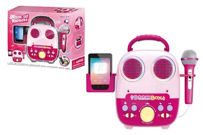 Детская Колонка караоке с микрофоном YG Toys Bluetooth