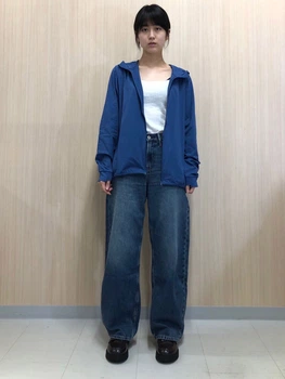Ветровка женская Uniqlo 625674518 M Синяя (1159843460)