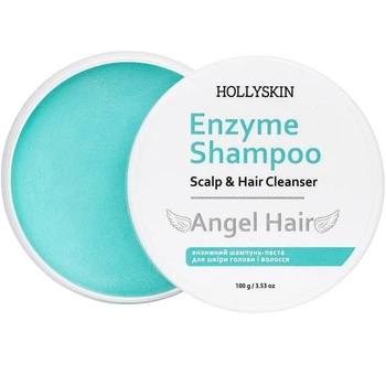 Энзимный шампунь-паста для кожи головы и волос HOLLYSKIN Angel Hair Enzyme Shampoo 100 г
