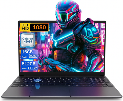 Ноутбук 15.6" PINSTONE ANL5-5095 Intel Celeron N5095 RAM 16GB SSD 512GB Win11 (UKR)