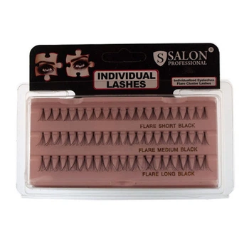 Пучкові вії Salon Professional SHORT/MEDIUM/LONG/MIX чорні (2000000010441)