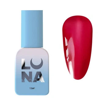 Гель-лак Luna Color Kiss 260 витражный насыщенно-красный 8 мл